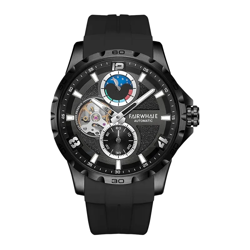 Mark Fairwhale Automatic Sports Watch, Moon Phase
