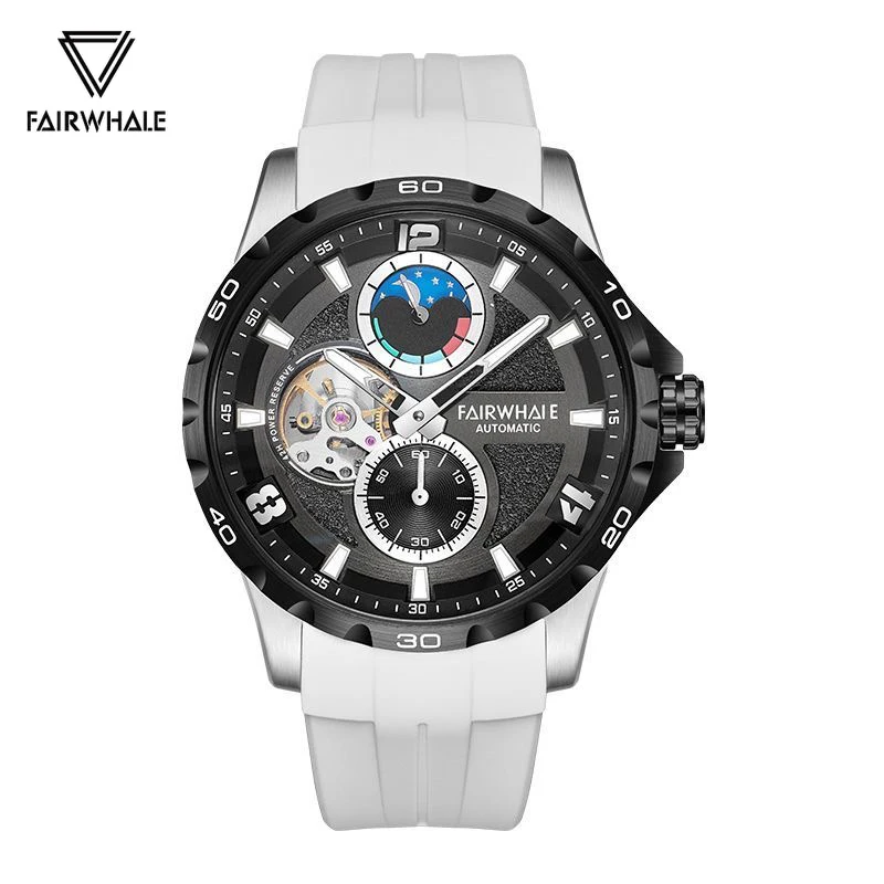 Mark Fairwhale Automatic Sports Watch, Moon Phase