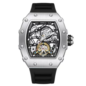 ONOLA Hollow Rudder Flywheel Automatic Mechanical Watch - Image 13