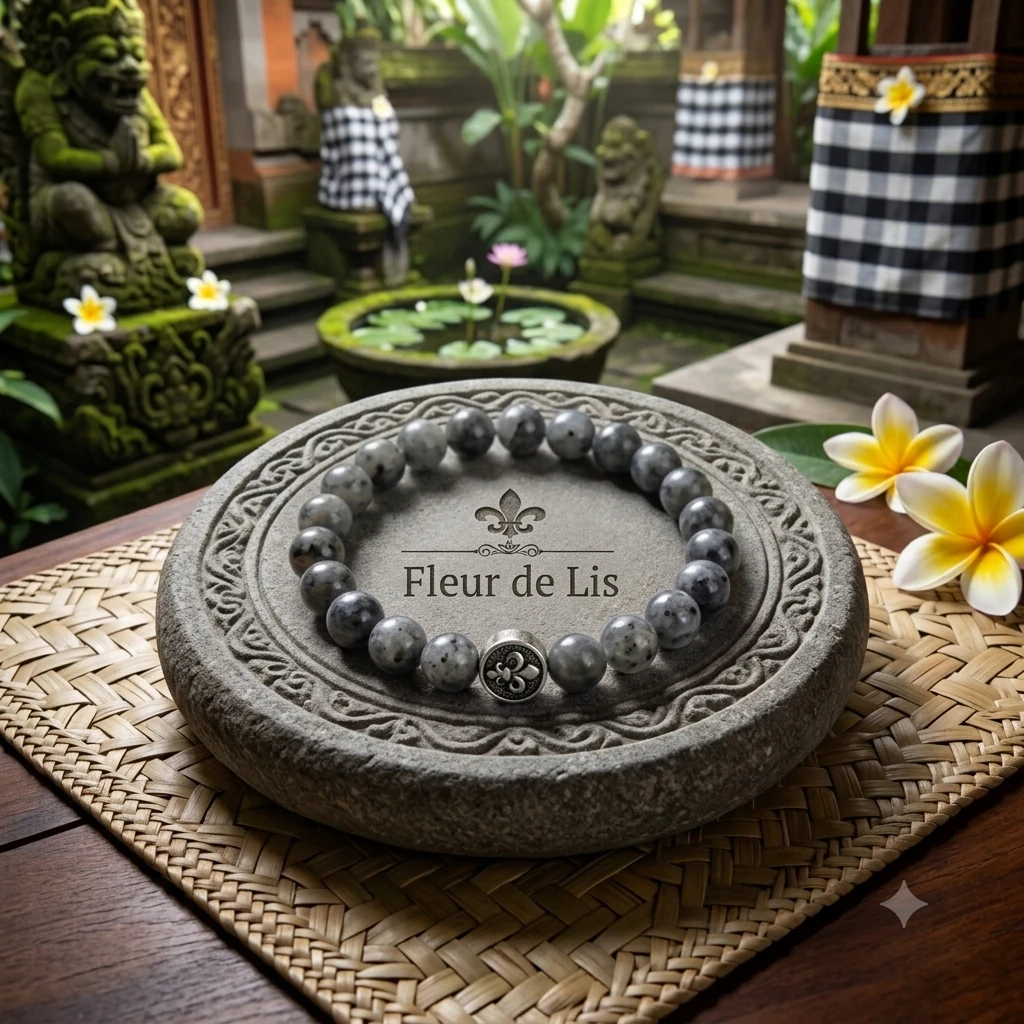 Natural Stone Bracelet for Men: Volcanic Rock and Tiger Eyes