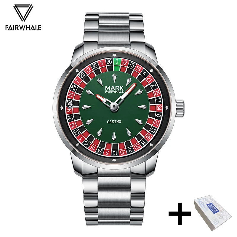 Mark Fairwhale Steel Rose Quartz Men's Watch