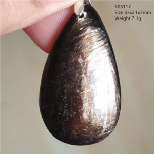 Rare Black Lepidolite & Kunzite Star Flash Pendant Necklace - Image 61