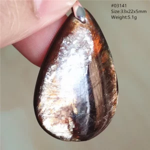 Rare Black Lepidolite & Kunzite Star Flash Pendant Necklace - Image 16