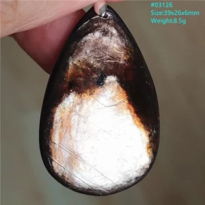 Rare Black Lepidolite & Kunzite Star Flash Pendant Necklace - Image 53