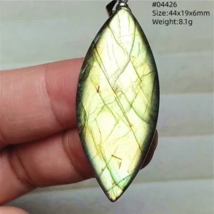 Natural Blue Labradorite Bead Necklace, AAAAA - Image 20