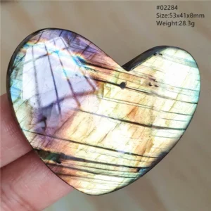 Natural Blue Labradorite Bead Necklace, AAAAA - Image 65