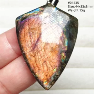 Natural Blue Labradorite Bead Necklace, AAAAA - Image 40