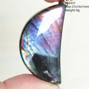 Natural Blue Labradorite Bead Necklace, AAAAA - Image 45