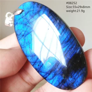 Natural Blue Labradorite Water Drop Pendant, AAAAAA - Image 62