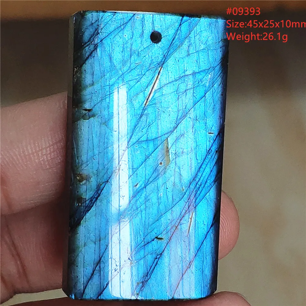 Natural Blue Labradorite Water Drop Pendant, AAAAAA