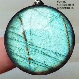 Natural Blue Labradorite Water Drop Pendant, AAAAAA - Image 41