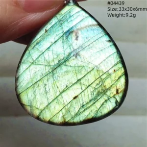 Natural Blue Labradorite Water Drop Pendant, AAAAAA - Image 29