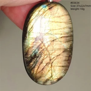 Natural Blue Labradorite Water Drop Pendant, AAAAAA - Image 71