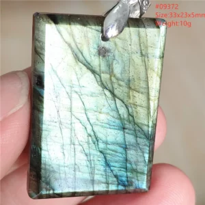Natural Blue Labradorite Water Drop Pendant, AAAAAA - Image 8