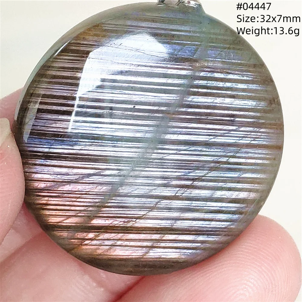 Natural Blue Labradorite Water Drop Pendant, AAAAAA