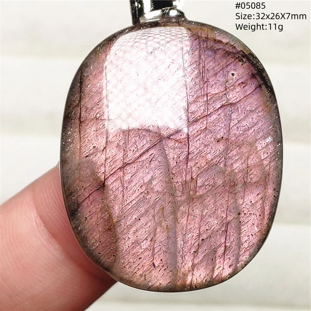 Blue Light Labradorite Pendant, Water Drop Crystal Necklace