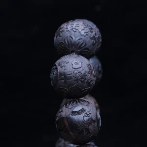 Natural Ebony Cow Mascot Hand Skewer, 20mm - Image 6