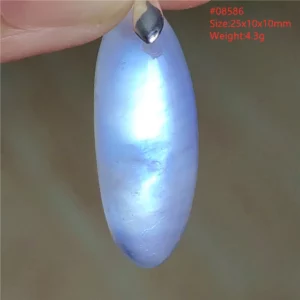 Natural Moonstone Oval Pendant, 925 Silver Necklace - Image 53
