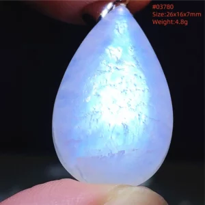 Natural Moonstone Oval Pendant, 925 Silver Necklace - Image 41