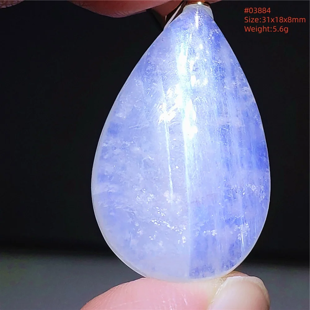 Natural Moonstone Oval Pendant, 925 Silver Necklace