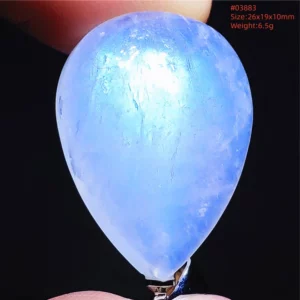 Natural Moonstone Oval Pendant, 925 Silver Necklace - Image 36