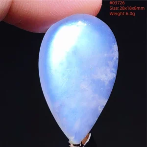 Natural Moonstone Oval Pendant in 925 Silver - Image 40