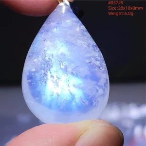Natural Moonstone Oval Pendant in 925 Silver - Image 41