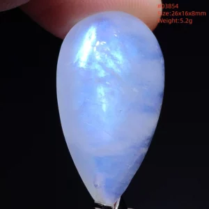 Natural Moonstone Oval Pendant in 925 Silver - Image 27