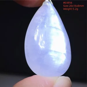 Natural Moonstone Oval Pendant in 925 Silver - Image 22