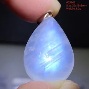 Natural Moonstone Oval Pendant in 925 Silver - Image 65
