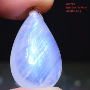 Natural Moonstone Oval Pendant in 925 Silver - Image 44