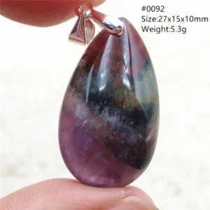 Auralite 23 Cacoxenite Purple Crystal Pendant - Image 43