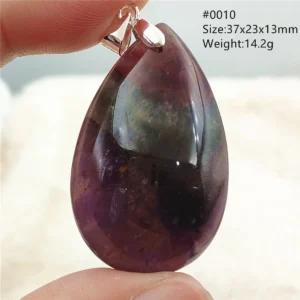 Auralite 23 Cacoxenite Purple Crystal Pendant - Image 35