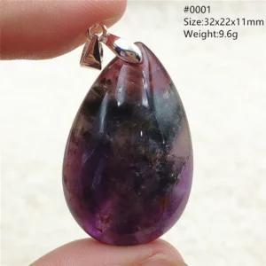Auralite 23 Cacoxenite Purple Crystal Pendant - Image 54