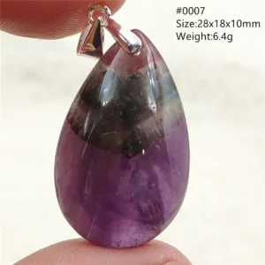 Auralite 23 Cacoxenite Purple Crystal Pendant - Image 56