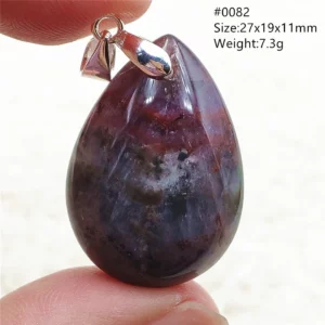 Auralite 23 Cacoxenite Purple Crystal Pendant - Image 47