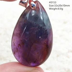 Auralite 23 Cacoxenite Purple Crystal Pendant - Image 50