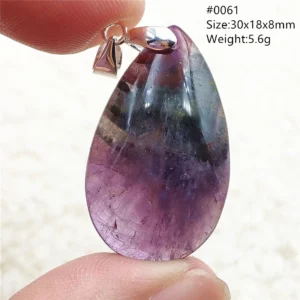 Auralite 23 Cacoxenite Purple Crystal Pendant - Image 12