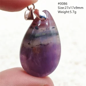 Auralite 23 Cacoxenite Purple Crystal Pendant - Image 51