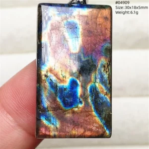 Rare Purple & Blue Labradorite Pendant, Women & Men - Image 28