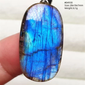 Rare Purple & Blue Labradorite Pendant, Women & Men - Image 26