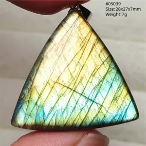 Purple Labradorite Pendant, Rare Natural Stone Necklace - Image 41