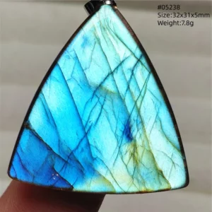 Purple Labradorite Pendant, Rare Natural Stone Necklace - Image 64