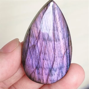 Purple Labradorite Pendant with Natural Flash - Image 2