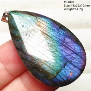 Purple Labradorite Pendant with Natural Flash - Image 64