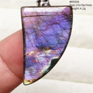 Purple Labradorite Pendant with Natural Flash - Image 62