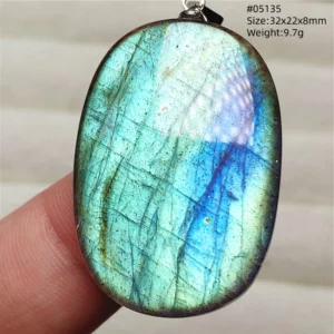Purple Labradorite Pendant with Natural Flash - Image 31