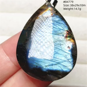 Purple Labradorite Pendant with Natural Flash - Image 32