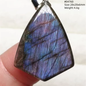 Purple Labradorite Pendant with Natural Flash - Image 27