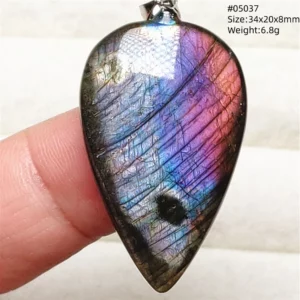 Purple Labradorite Pendant with Natural Flash - Image 63